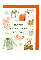 Cozy Days Holiday Card