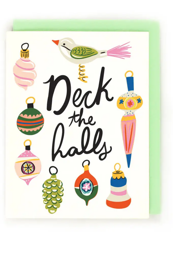Deck the Halls Holiday Card