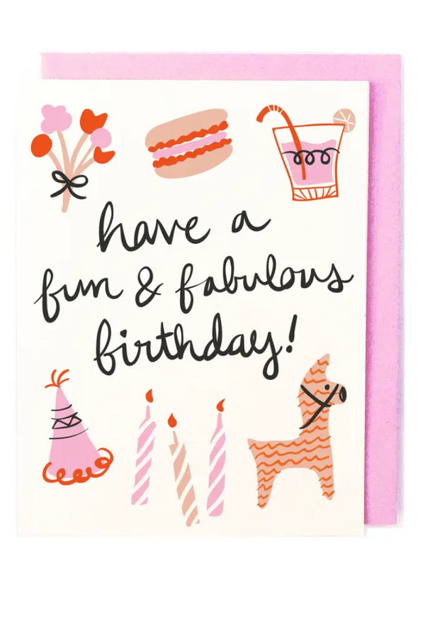 Fun and Fabulous Birthday Card