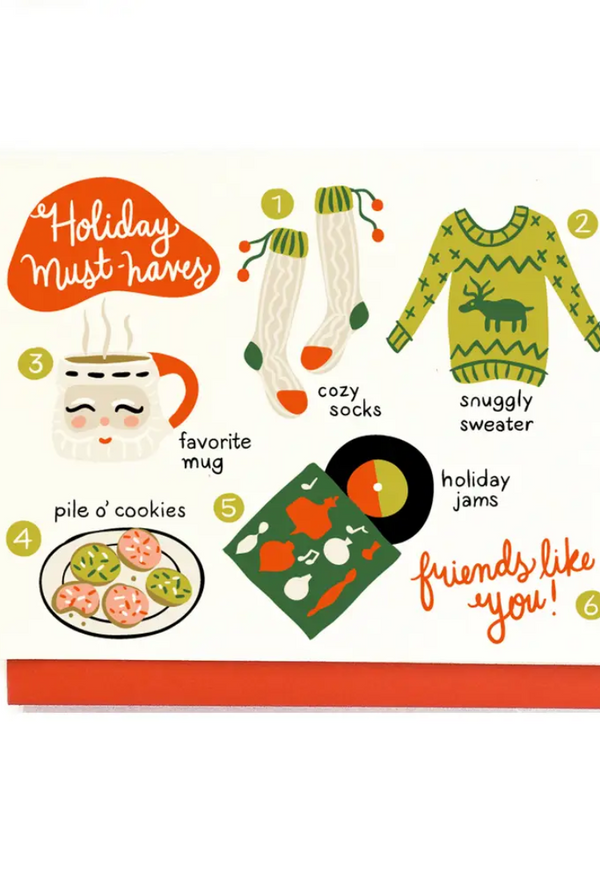 Holiday Must-Haves Card