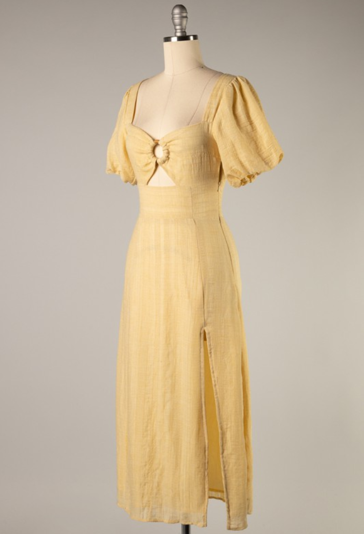 Hamptons Honey Midi Dress