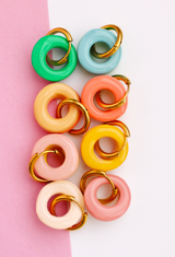 Poppy Reversible Hoops