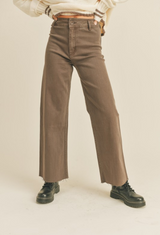 Leaves Falling Denim Pants
