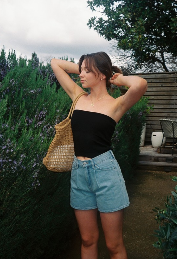 Zion Light Denim Shorts
