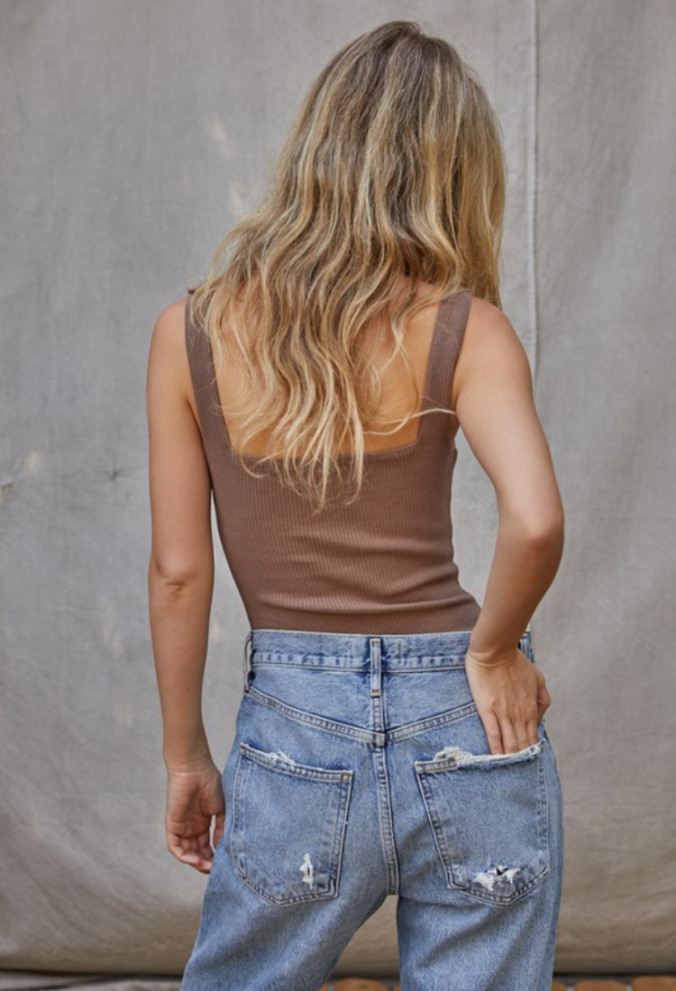 Briella Mocha Bodysuit