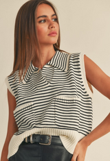 Taking Chances Sweater Vest