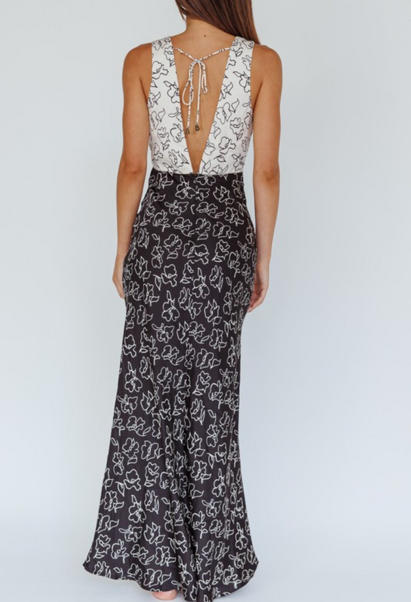 Fine Lines Maxi Dress
