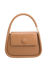 Jasmine Vegan Crossbody Bag in Tan