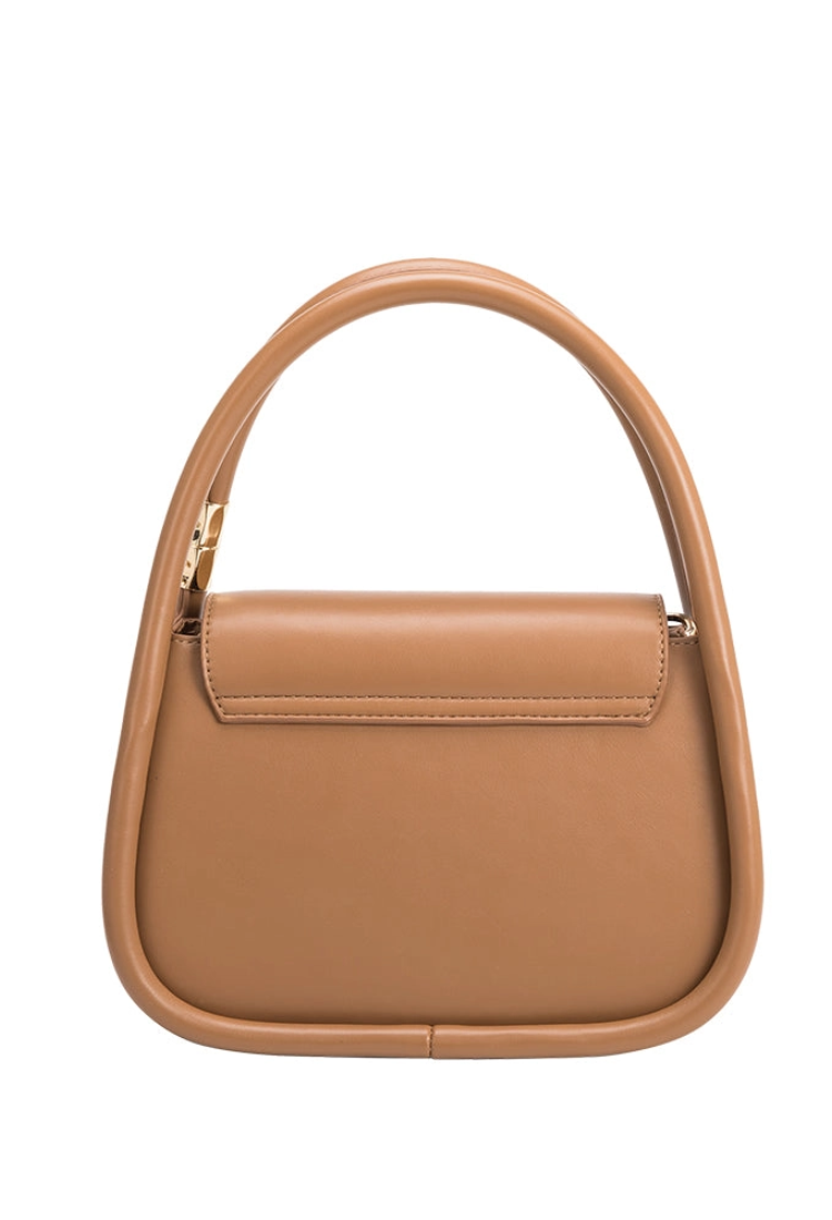 Jasmine Vegan Crossbody Bag in Tan