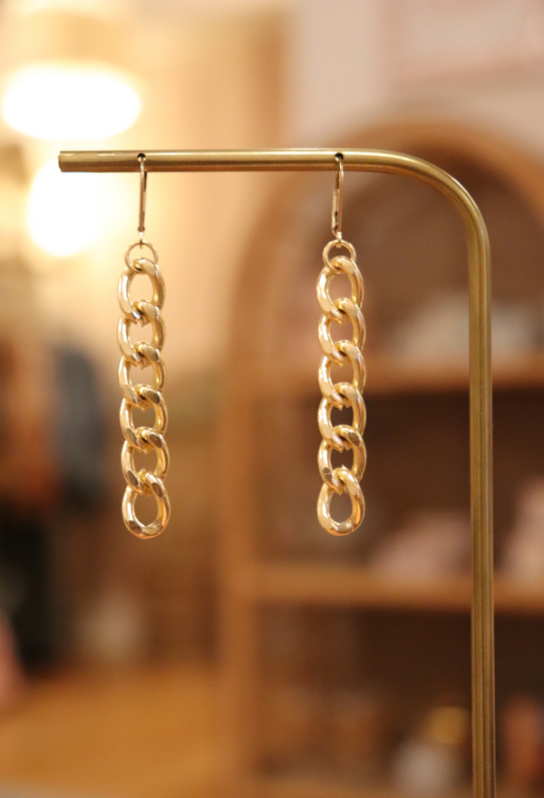 Cable Chain Earrings