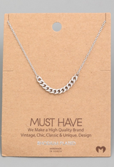 Dainty Gold Chain Link Necklace