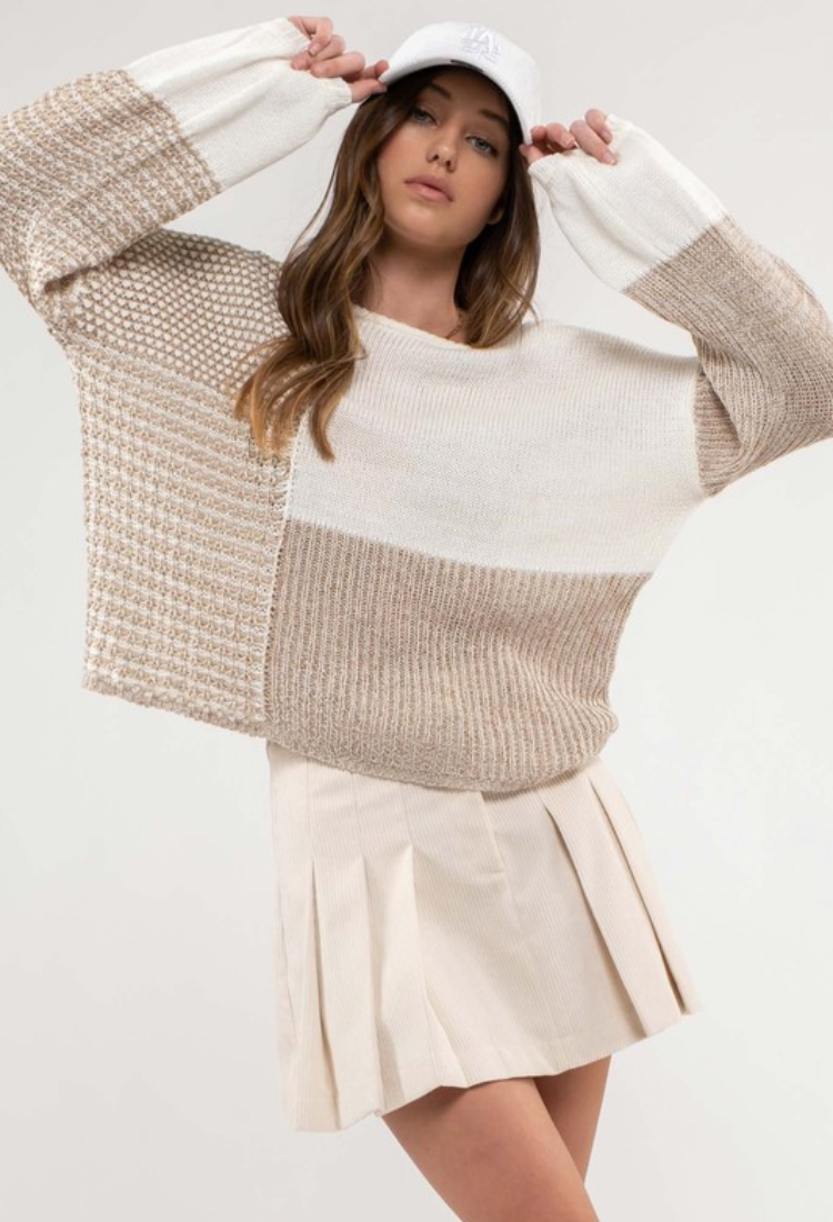 Marshmallow Cream Sweater