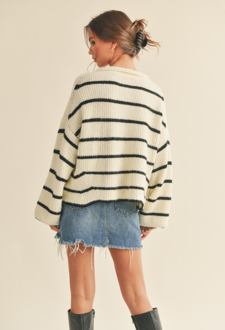 Vermont Striped Sweater