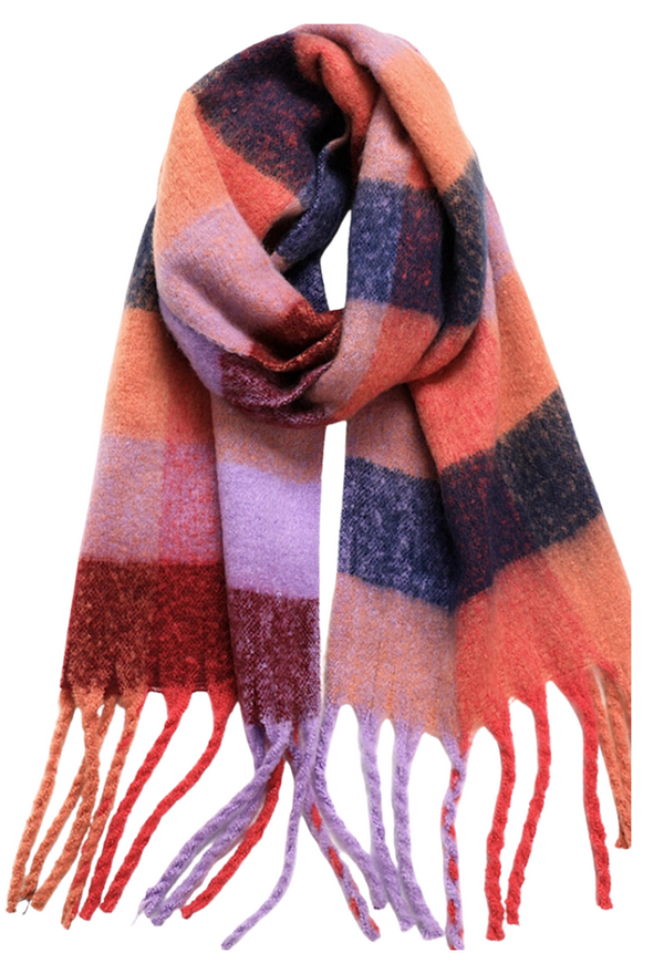 Vibrant Brushed Scarf