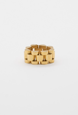 Gold Watch Band Ring