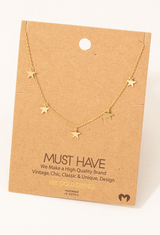 Mini Star Charm Necklace