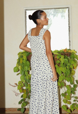 Blueberry Patch Maxi Dress