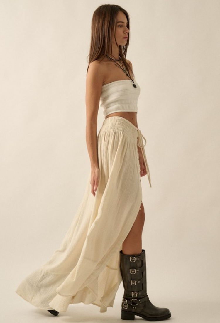 Desert Dunes Maxi Skirt