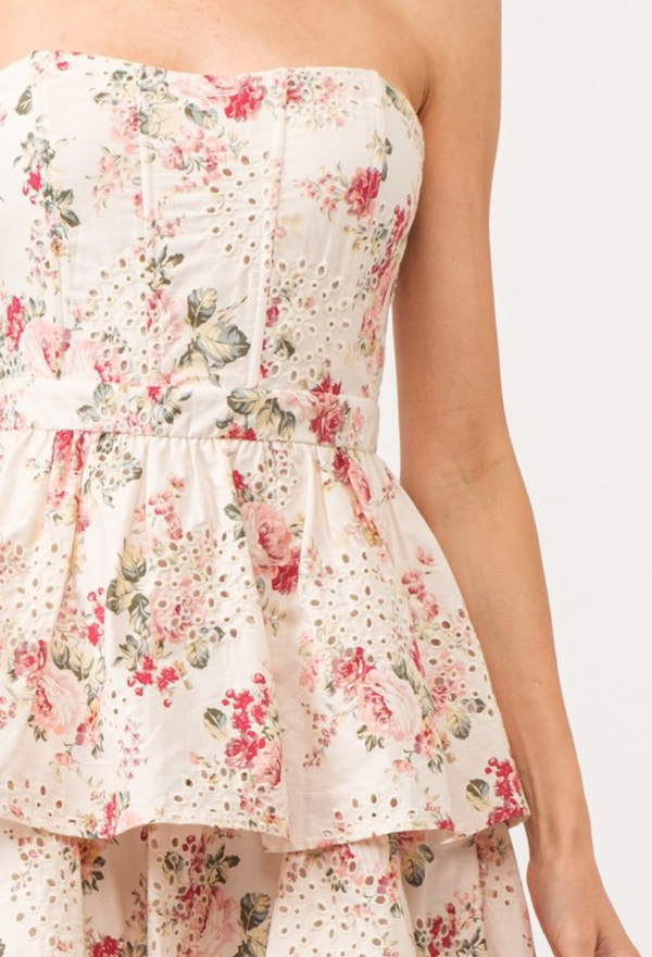 Rose Garden Midi Dress