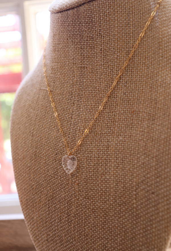 Silhouette Heart Necklace