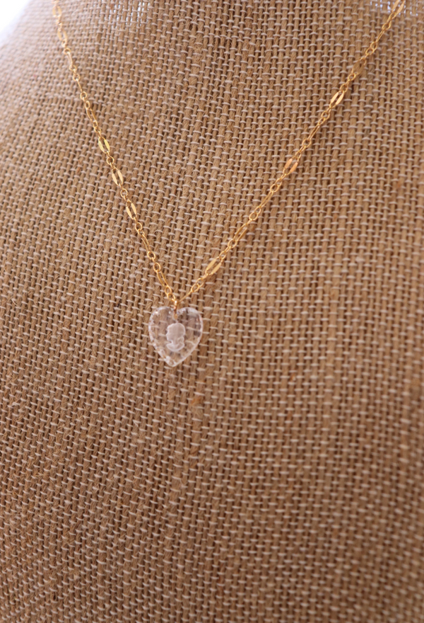 Silhouette Heart Necklace