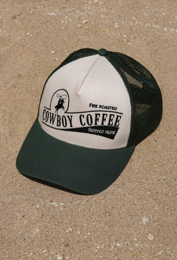 Cowboy Coffee Trucker Hat
