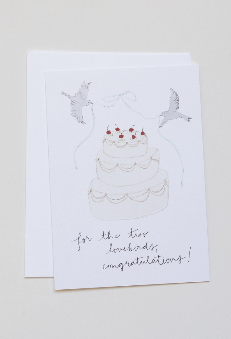 Wedding Cake Greeting Card