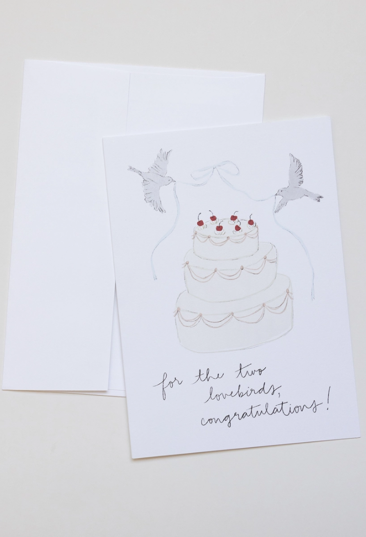 Wedding Cake Greeting Card