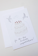 Wedding Cake Greeting Card