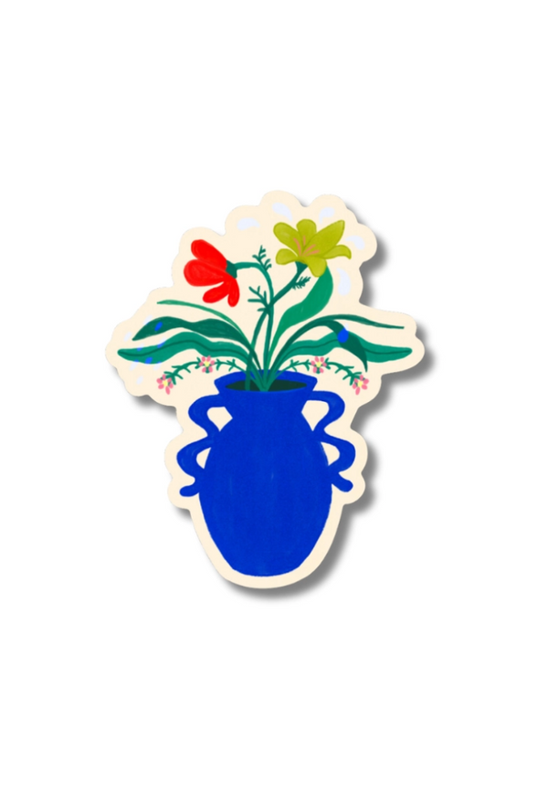 Vase Of Flowers Sticker