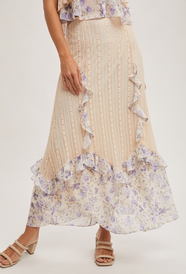 Lavender Fields Maxi Skirt