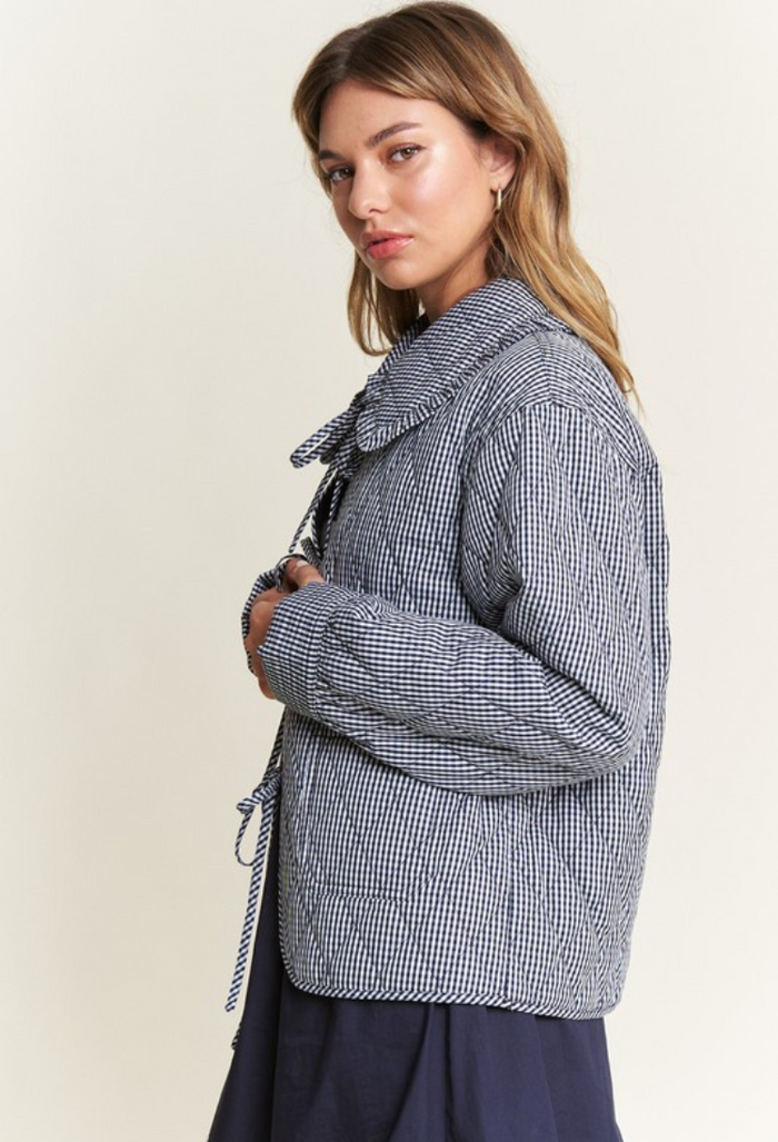トップス SCULPTOR Heavenly Gingham Track Jacket SCULPTOR® online store