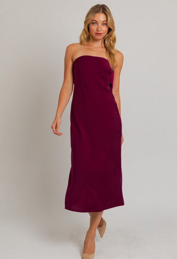 Merlot Midi Dress