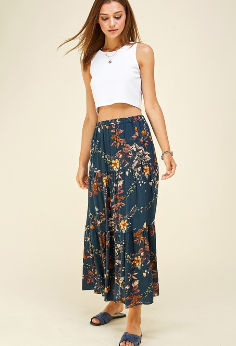 Carolina Flora Skirt