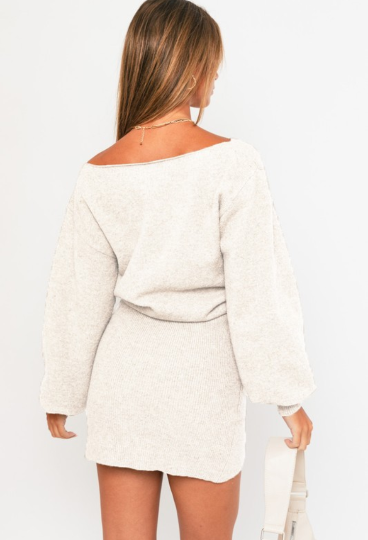 Snowfall Sweater Dress