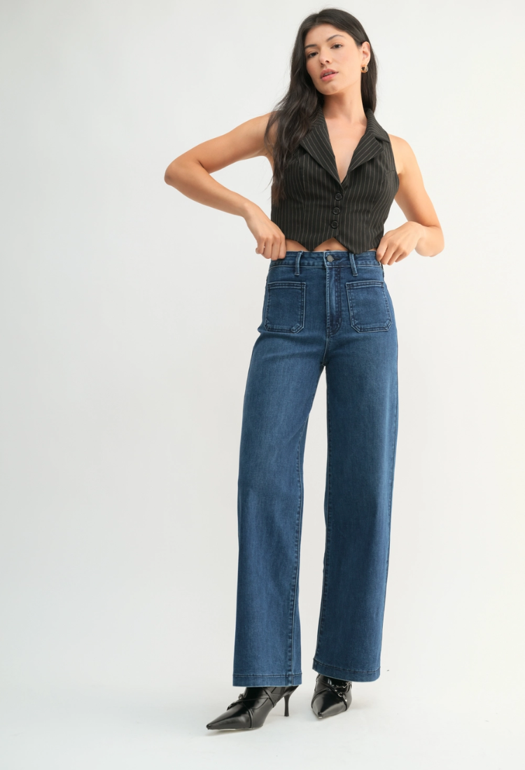 The Charlotte Denim Pants