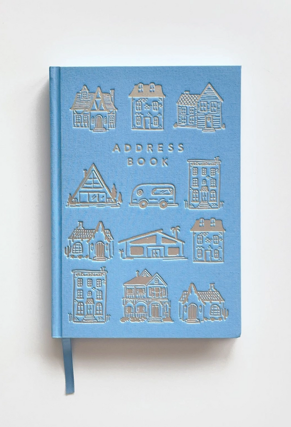 Blue Houses Address Book