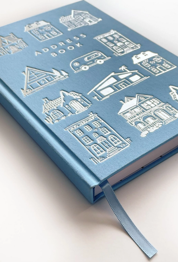 Blue Houses Address Book