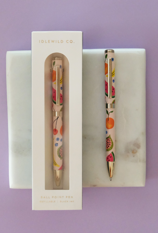 Fruit Salad Ballpoint Luxe Pen