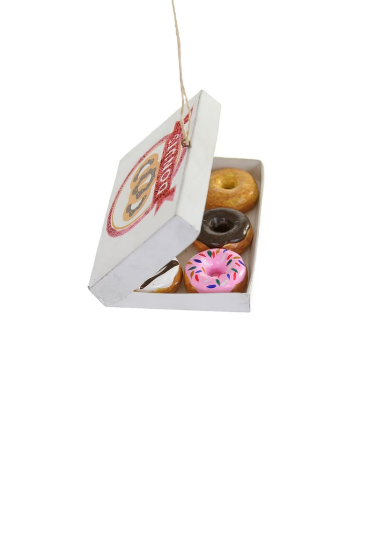 Boxed Donut Ornament