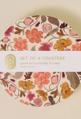 Autumn Florals Coaster - Set of 4