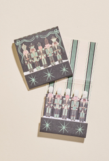 Green Nutcracker Printed Matchbooks