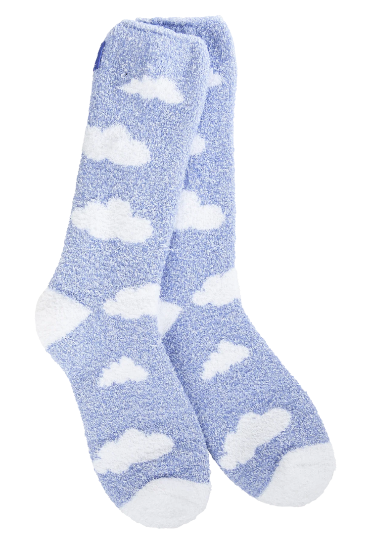 Cozy Cloud Crew Socks