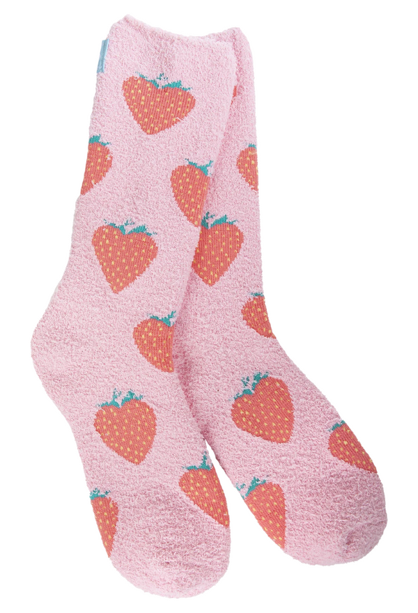 Strawberry Crew Socks