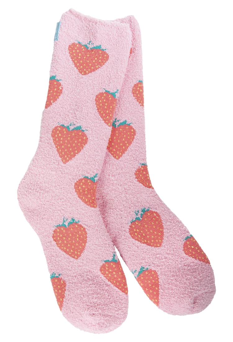 Strawberry Crew Socks