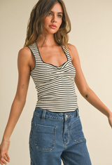 Hey Sailor Striped Top