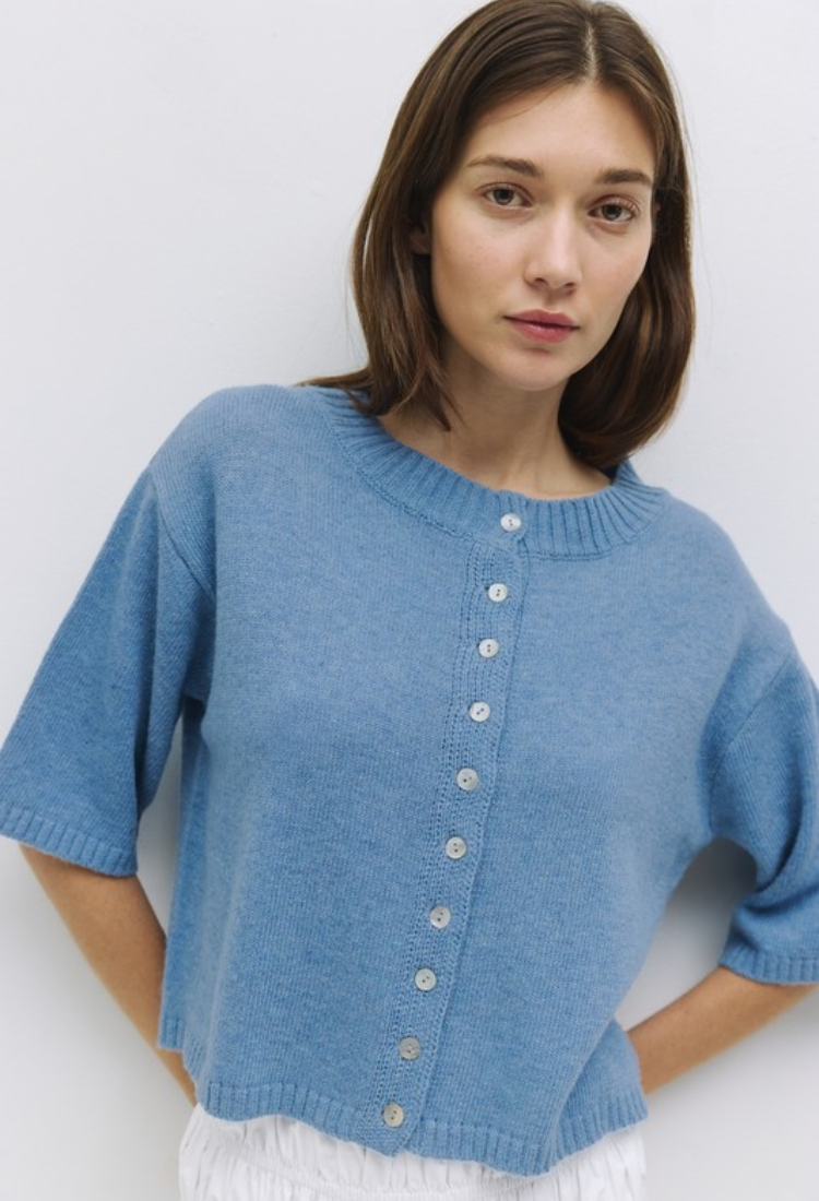 Robins Egg Blue Cardigan