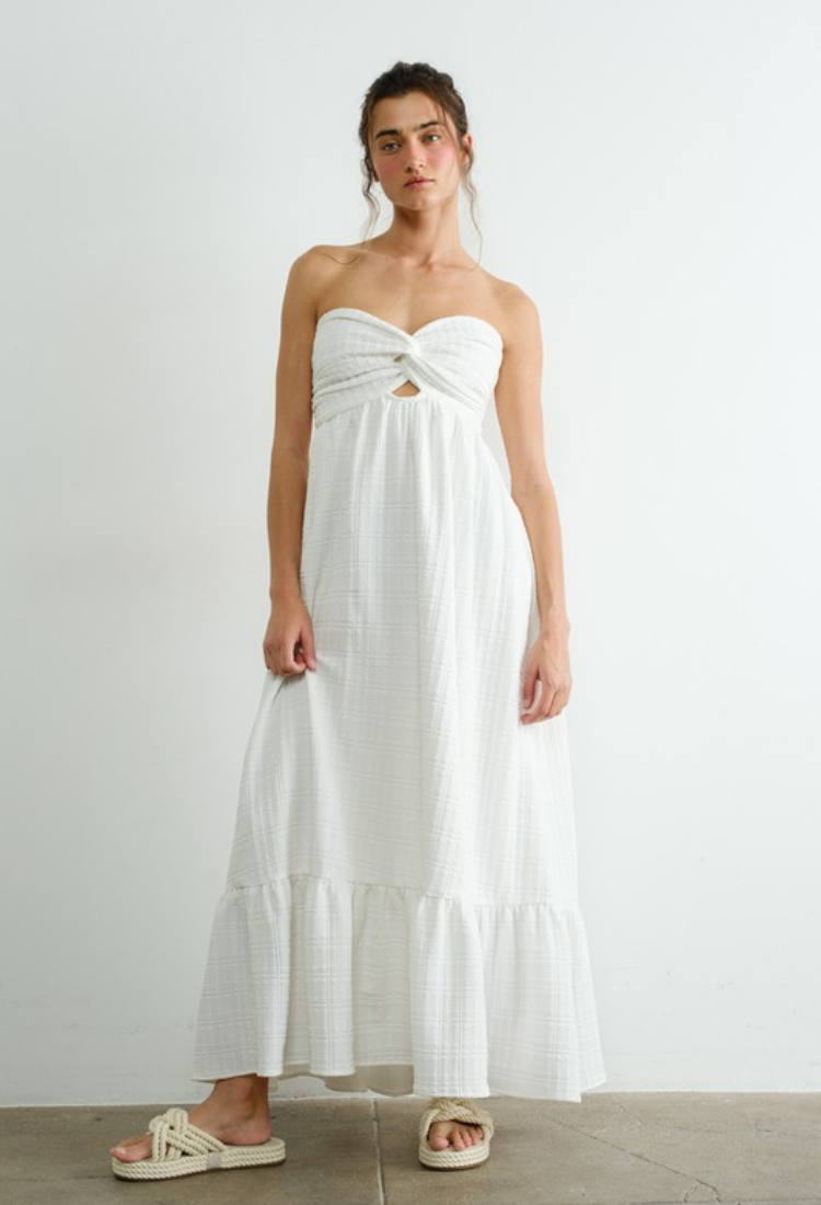 On A Cloud Maxi Dress