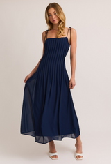 Nautical Navy Dress