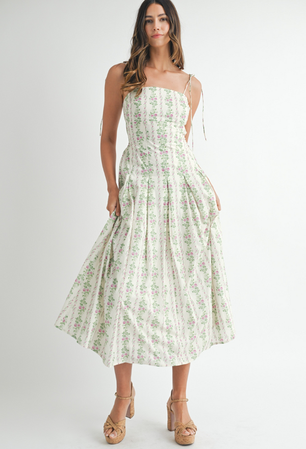 Green Gardens Maxi Dress